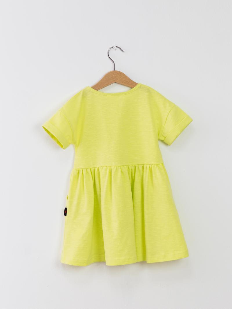 картинка Платье для девочки Baby Boom С156/10-К Лимон от магазина детских товаров ALiSa