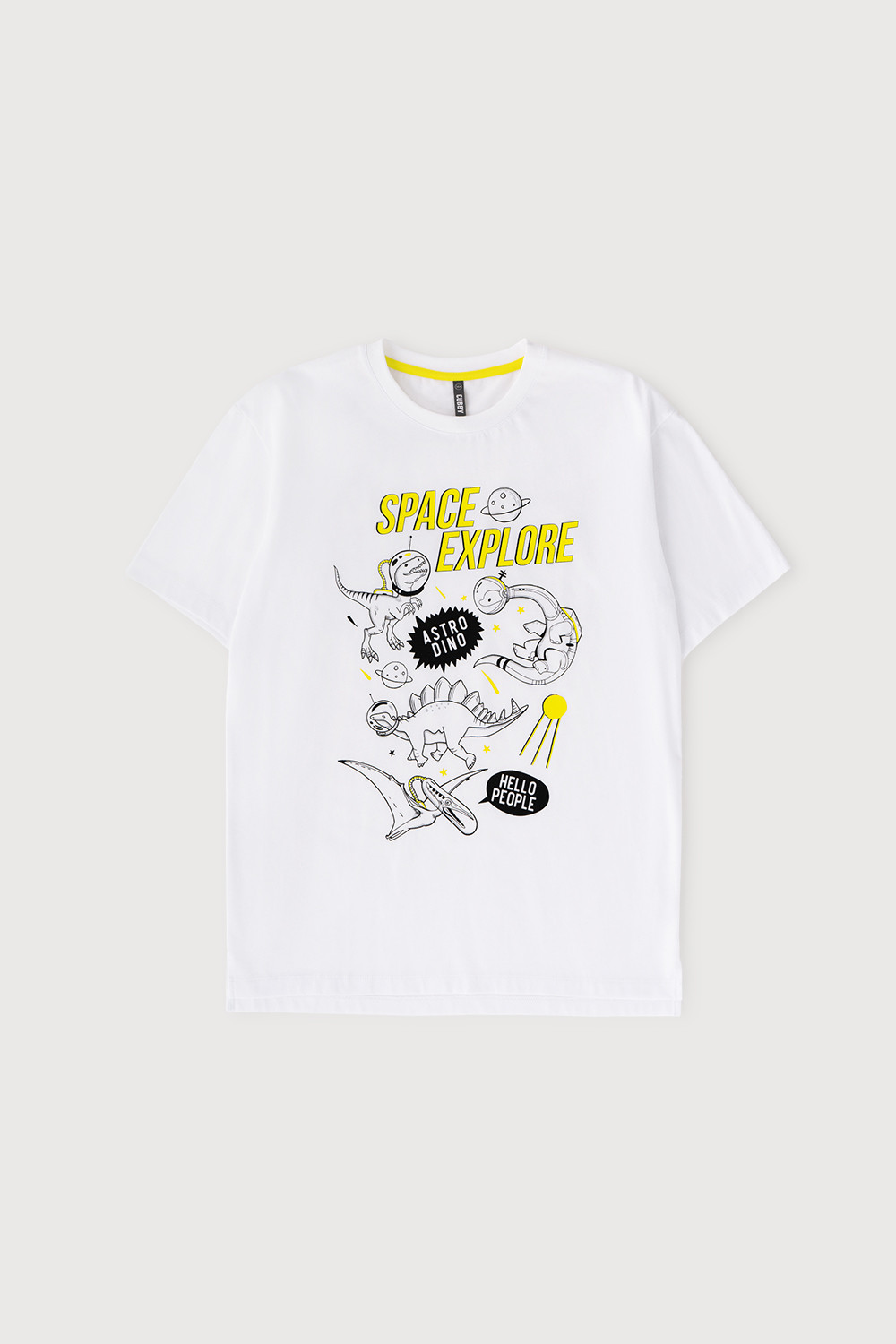 картинка Футболка для мальчика КБ 301787 белый к68 от магазина детских товаров ALiSa