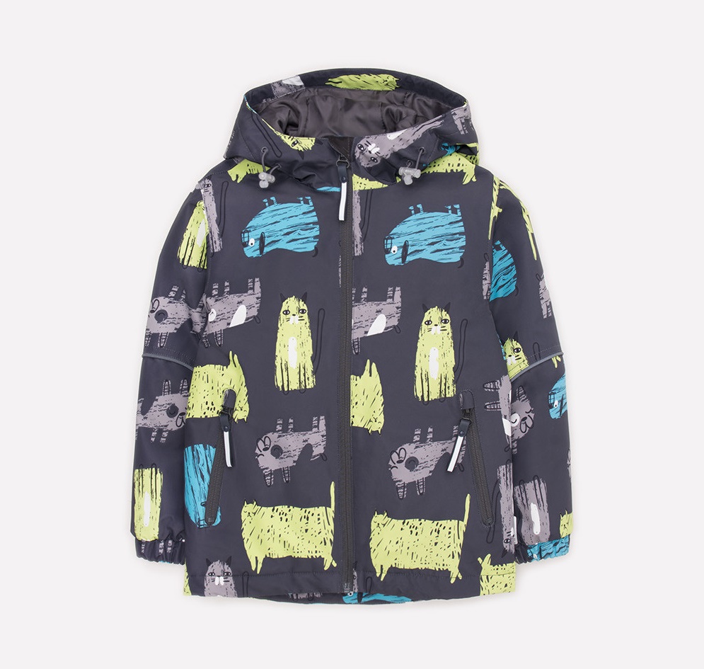 картинка Куртка утепленная для мальчика Crockid ВК 30081/н/3 ГР от магазина детских товаров ALiSa