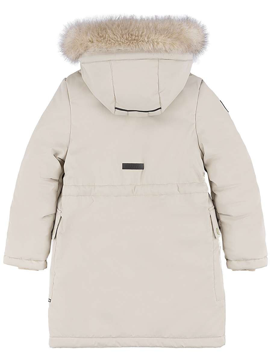 картинка Парка зимняя для девочки NIKASTYLE 5з3824 Беж от магазина детских товаров ALiSa