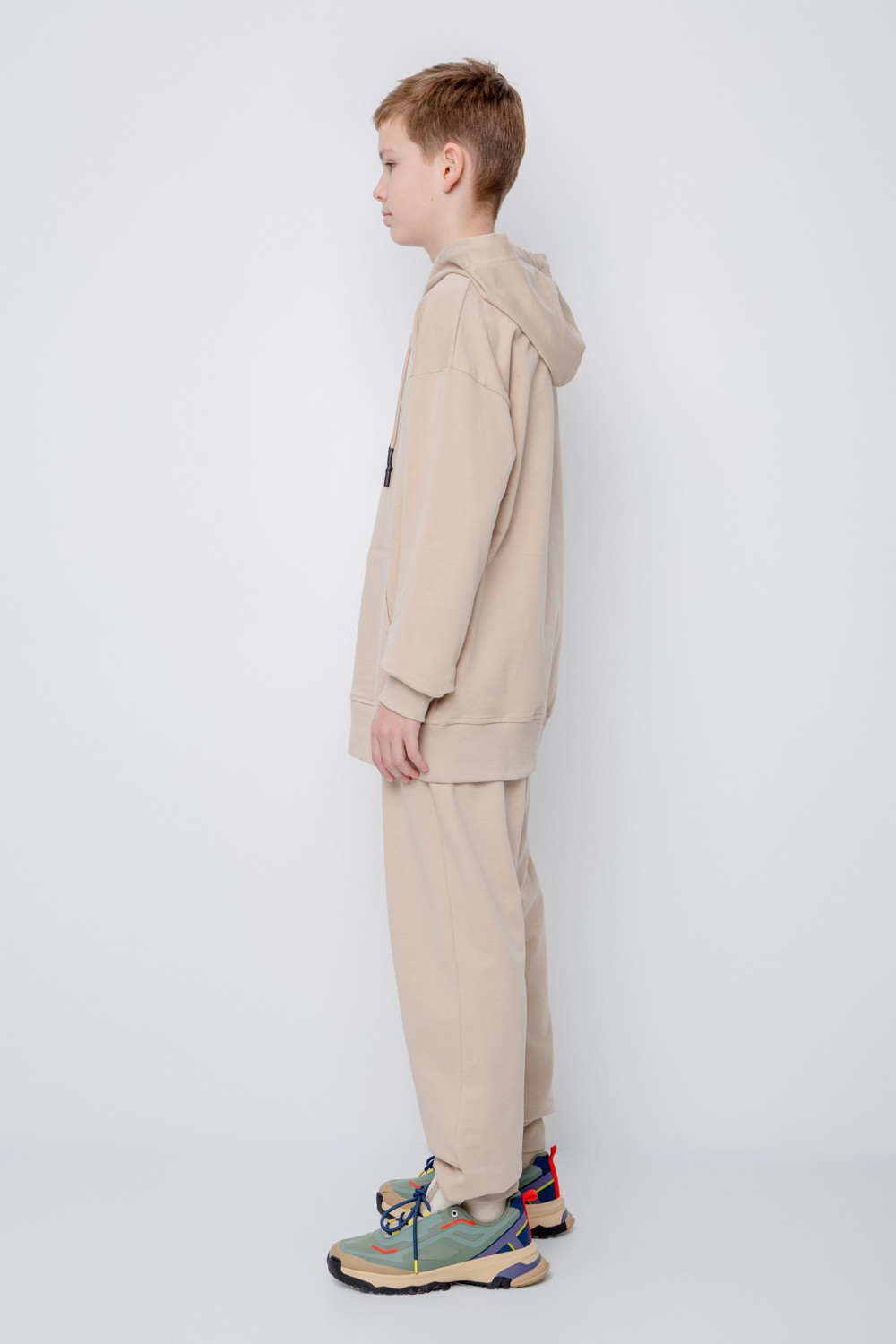 картинка Брюки для мальчика Crockid КБ 400552 темно-бежевый от магазина детских товаров ALiSa