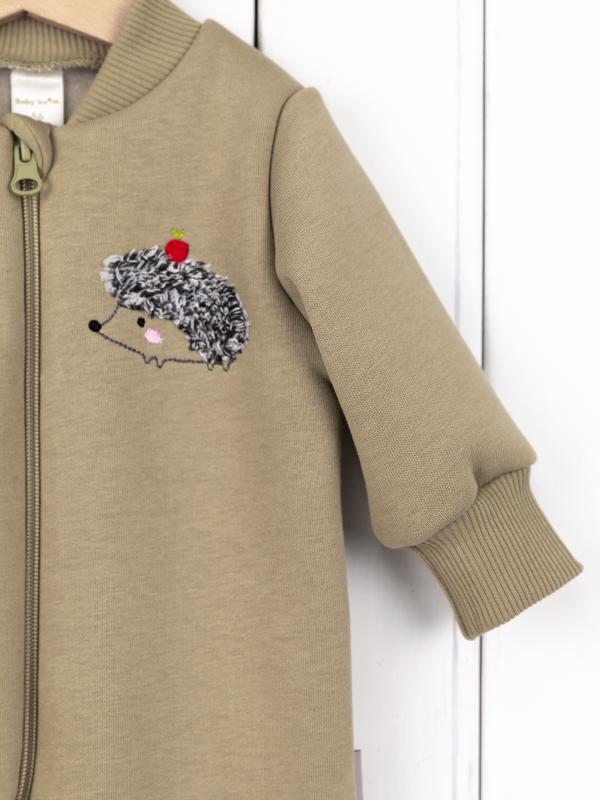 картинка Комбинезон на стопе Baby Boom К381/2-Ф Ёжик светло-оливковый от магазина детских товаров ALiSa