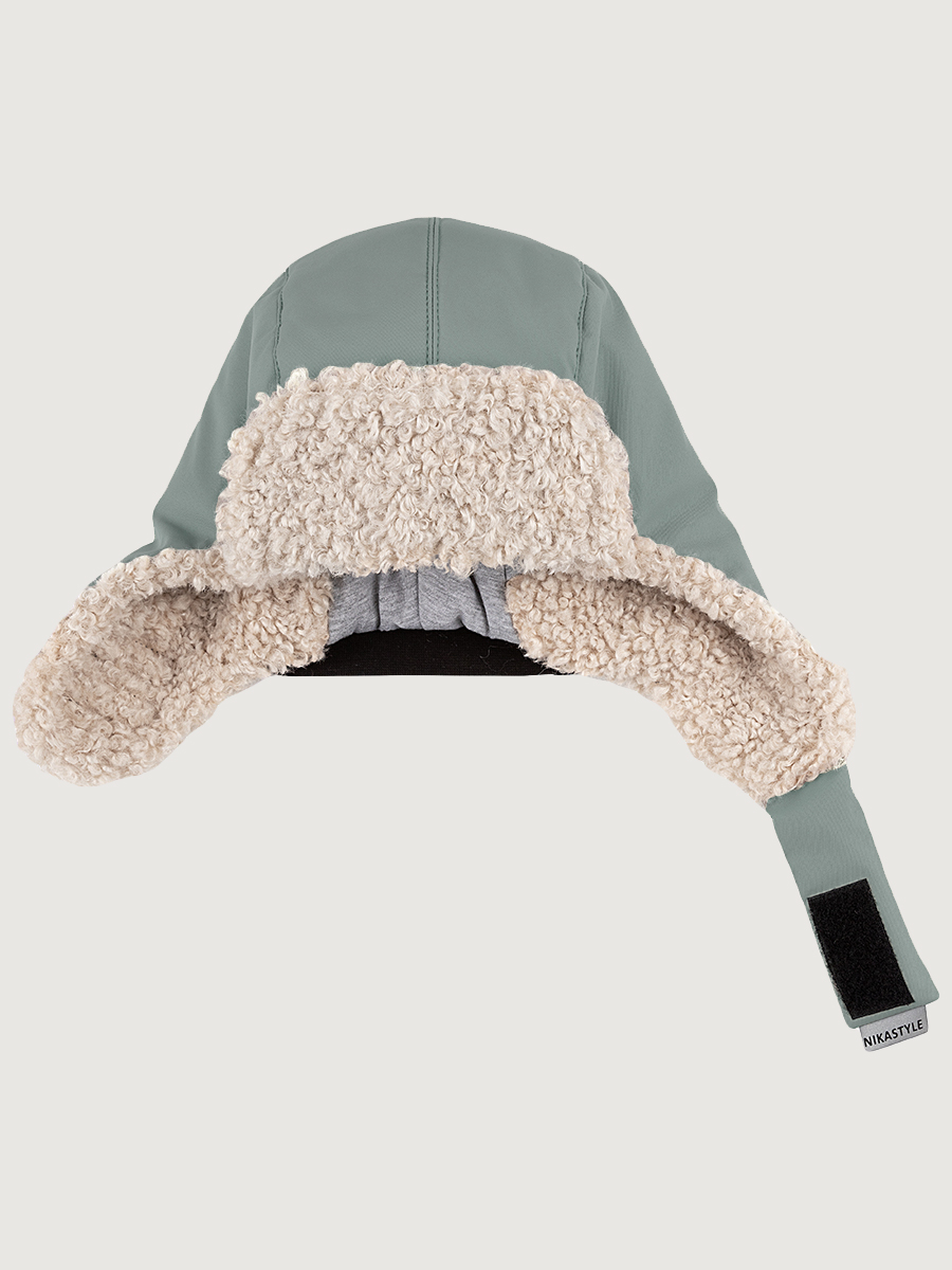 картинка Шапка мембранная утепленная NIKASTYLE 11з16325 Полынь от магазина детских товаров ALiSa
