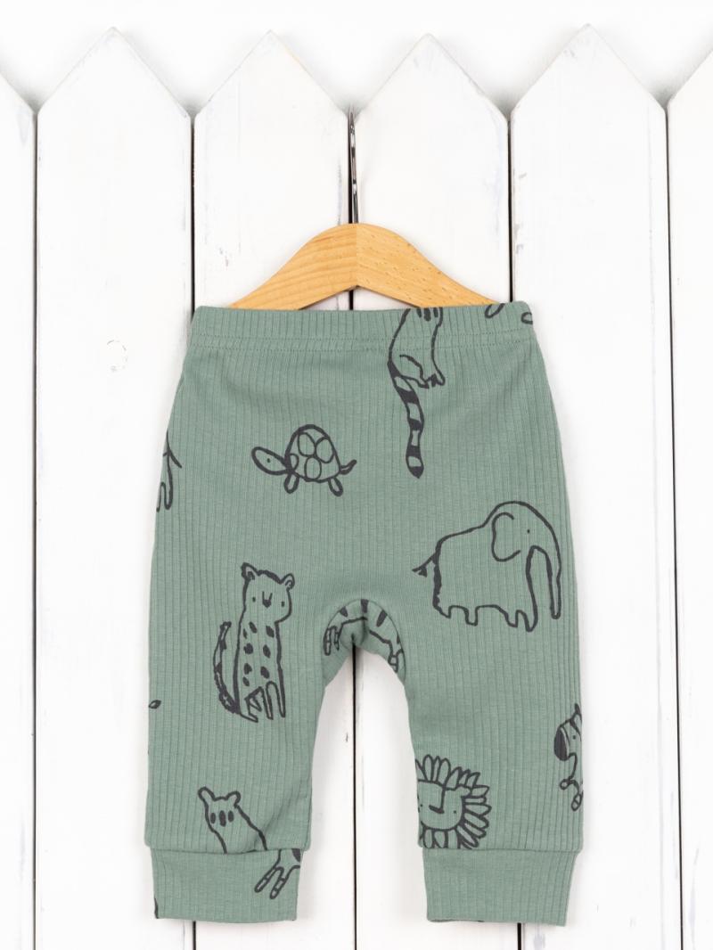 картинка Брюки для мальчика Baby Boom П47/75-К Сафари на шалфее я736 от магазина детских товаров ALiSa