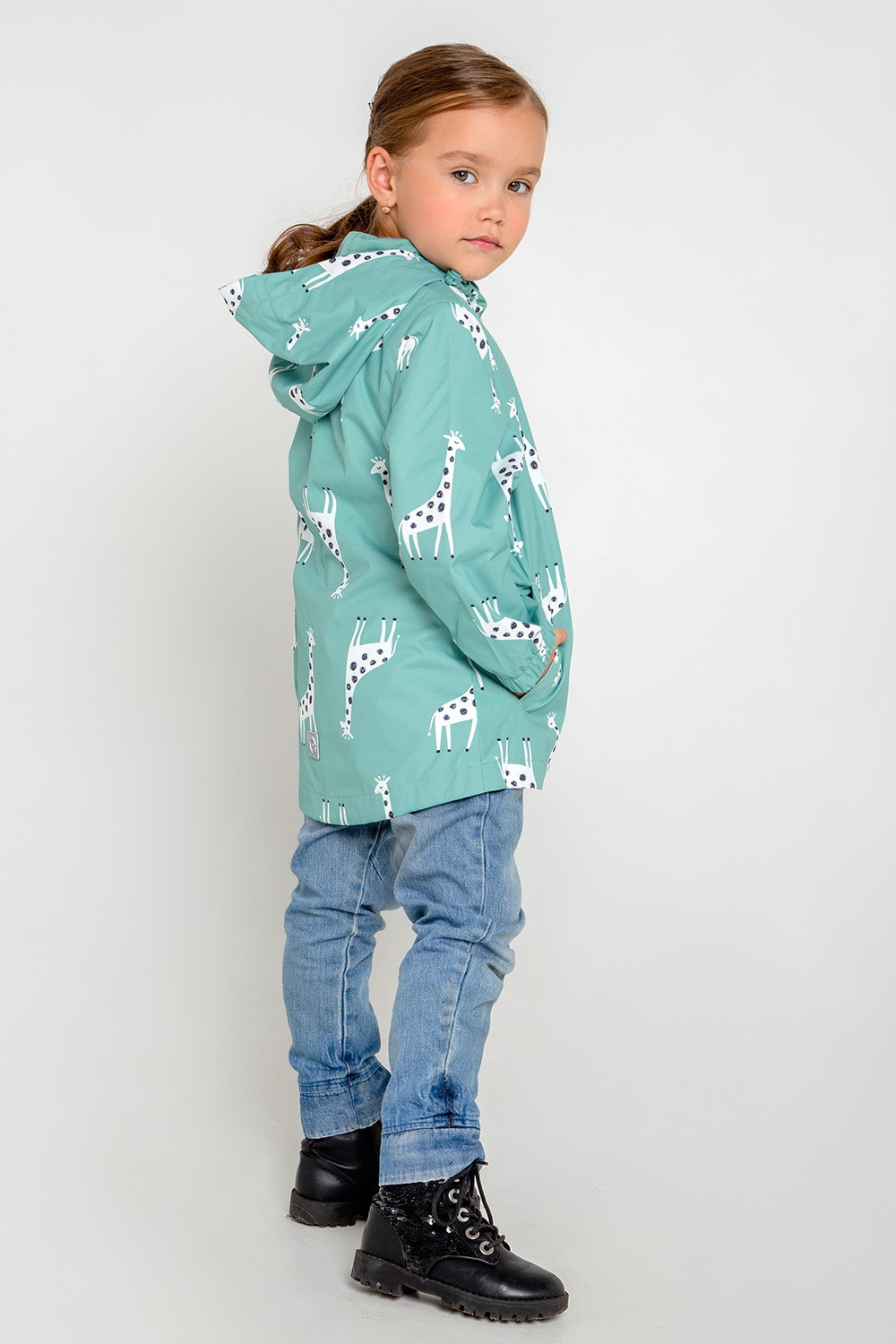 картинка Ветровка для девочки Crockid ВК 32115/н/2 ГР от магазина детских товаров ALiSa
