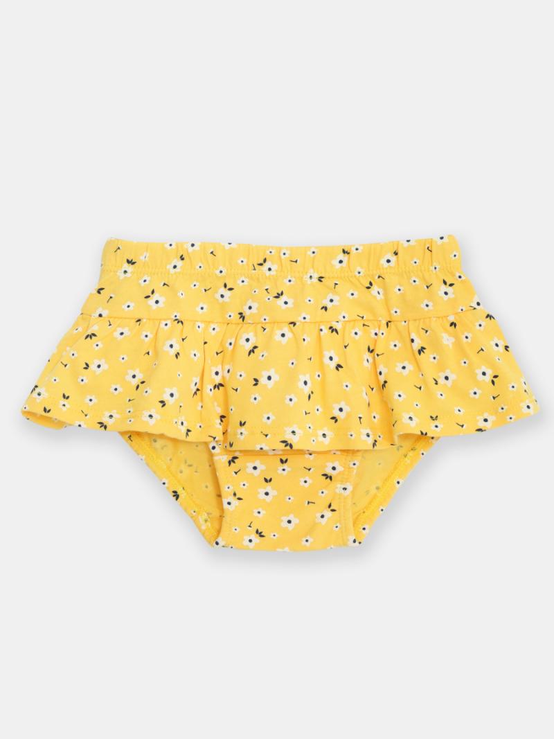 картинка Юбка-трусы для девочки CSBG 70381-30-376 Желтый от магазина детских товаров ALiSa