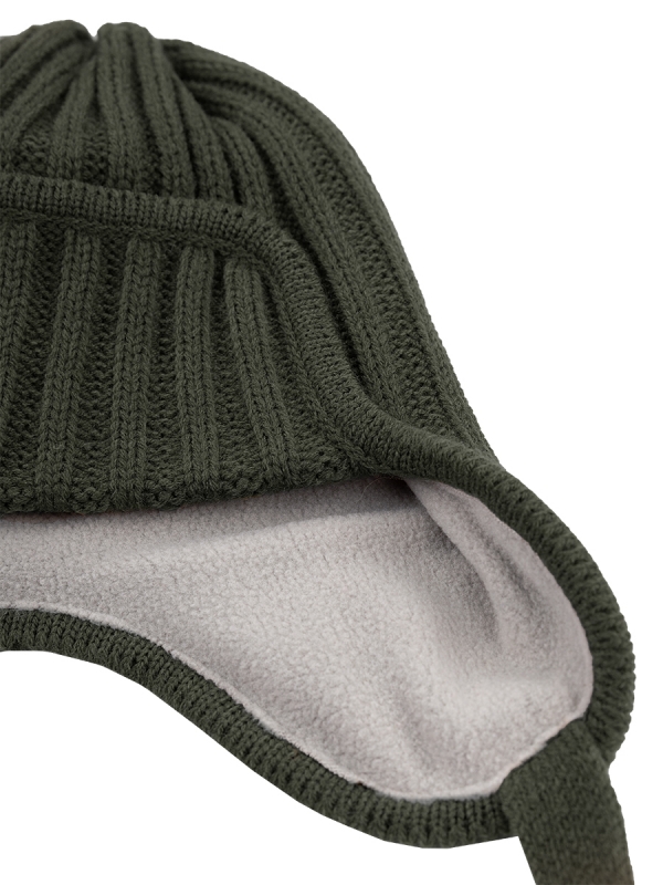 картинка Шапка ушанка утепленная для мальчика NIKASTYLE 11з15924 Полынь от магазина детских товаров ALiSa