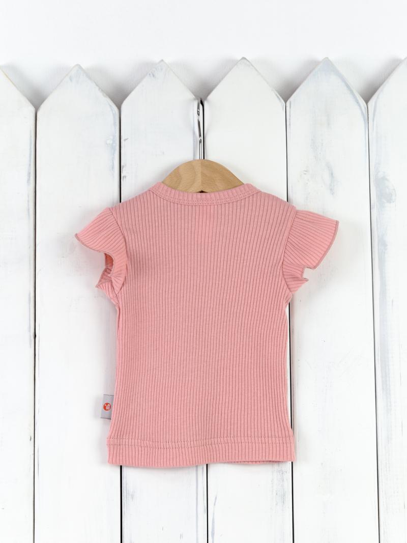 картинка Футболка для девочки Baby Boom Ф62/8-И Клубничный йогурт я707 от магазина детских товаров ALiSa