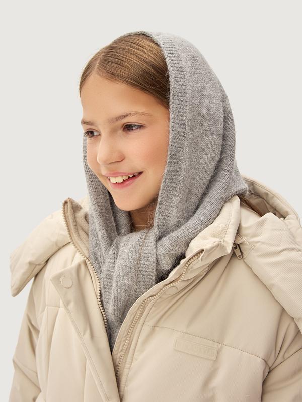 картинка Шарф косынка для девочки NIKASTYLE 17з16625 Серый от магазина детских товаров ALiSa