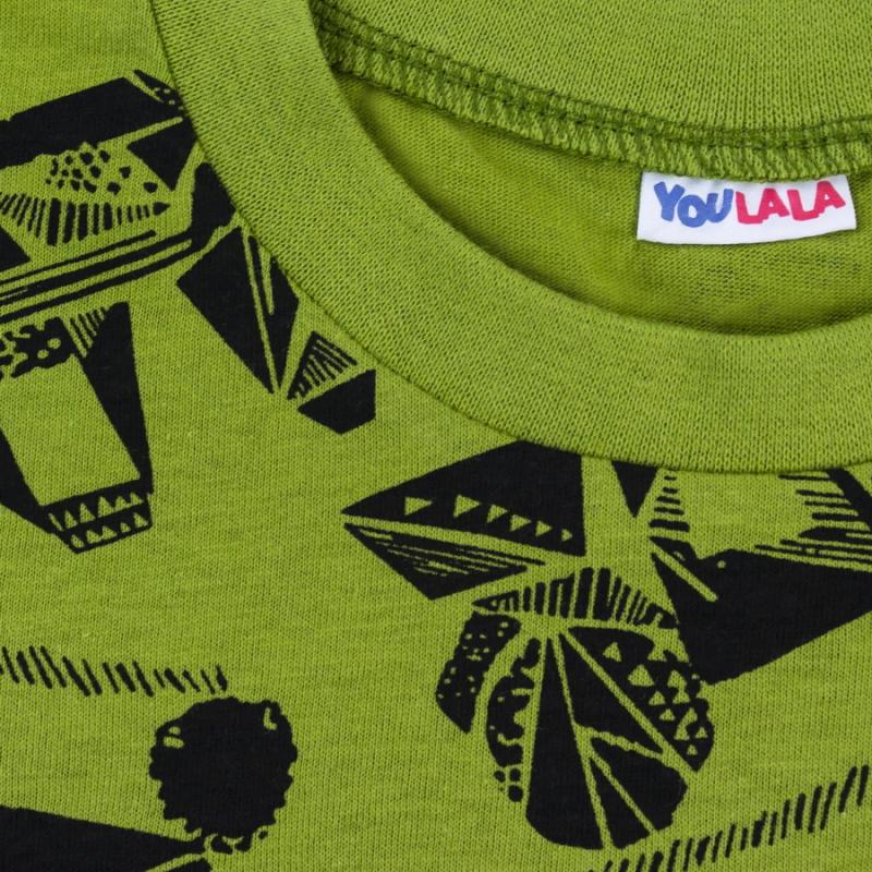 картинка Комплект для мальчика YLA 7752102602 Хаки техника от магазина детских товаров ALiSa