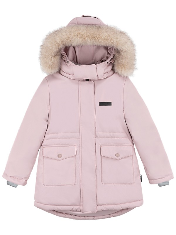 картинка Куртка зимняя для девочки NIKASTYLE 4з3624 Пудра от магазина детских товаров ALiSa