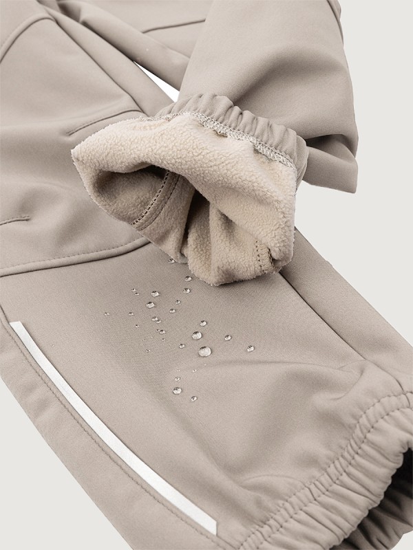 картинка Брюки Софтшелл NIKASTYLE 2л17225 Какао от магазина детских товаров ALiSa