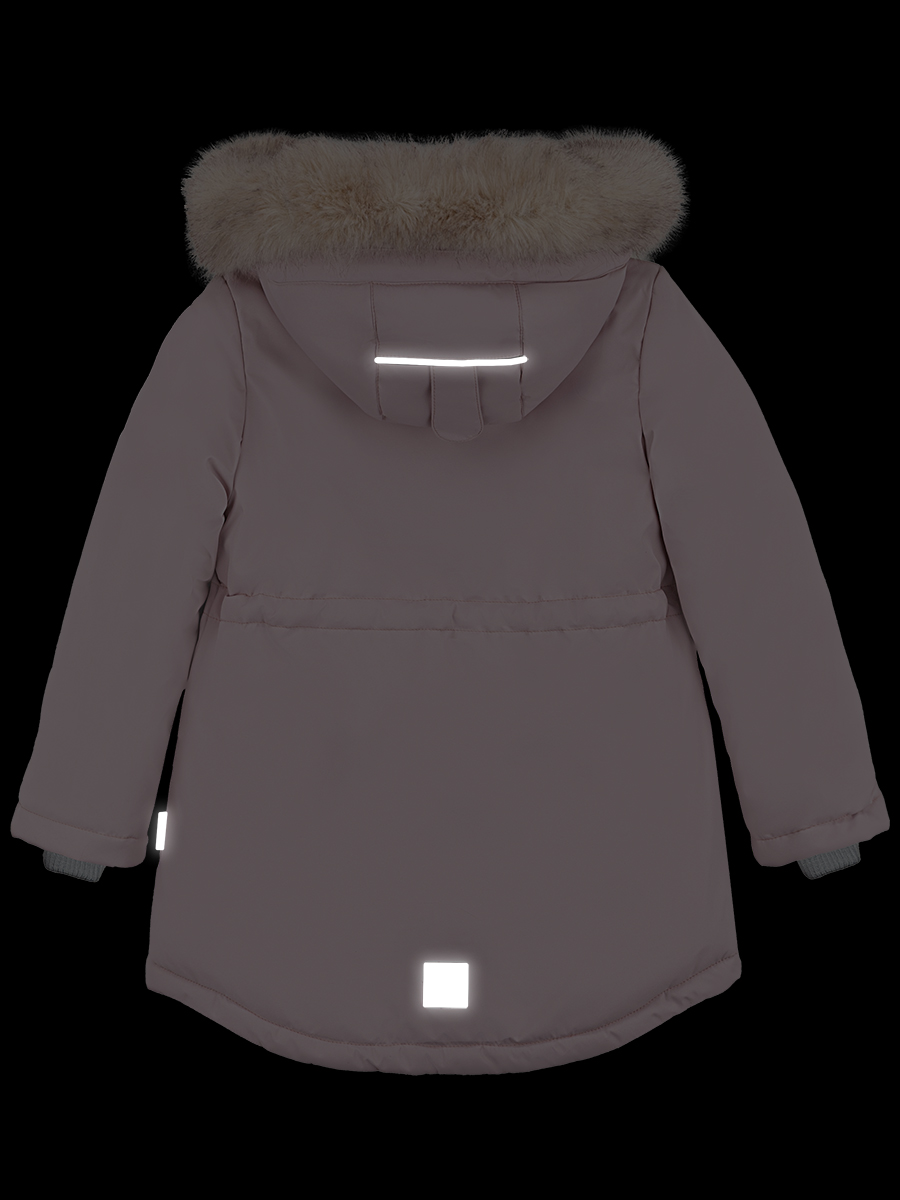 картинка Куртка зимняя для девочки NIKASTYLE 4з3624 Пудра от магазина детских товаров ALiSa