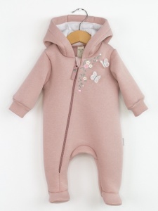 Комбинезон на стопе для девочки Baby Boom К407/2-Ф Розовый кварц я737