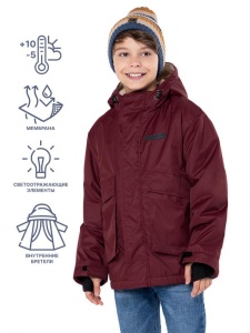 Куртка утепленная для мальчика NIKASTYLE 4м3524 томат Куртка утепленная для мальчика NIKASTYLE 4м3524 томат