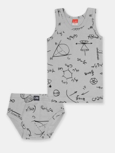 Комплект для мальчика CSKB 30035-23 Серый