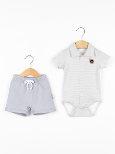 Комплект для мальчика Baby Boom КД599/1 Серый