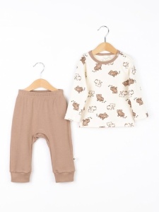 Комплект детский Baby Boom КД293/2-И Мишки + кофе