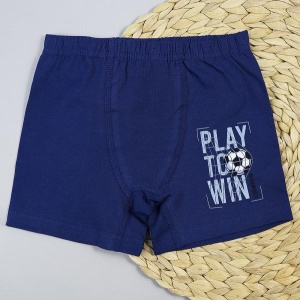 Трусы боксеры для мальчика DR 3352-3341 Синий