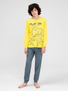 Пижама для мальчика CWJB 50143-30 Желтый