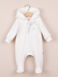 Комбинезон на стопе для девочки Baby Boom К407/3-Ф Молоко я737