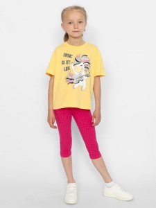 Комплект для девочки CWKG 90151-30 Желтый