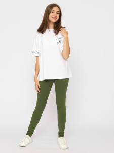 Легинсы для девочки CWJG 70274-34-335 Оливковый