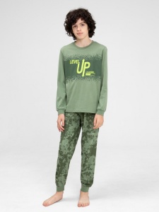 Пижама для мальчика CWJB 50142-35 Хаки