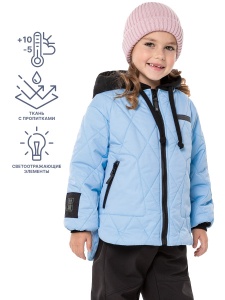 Куртка утепленная для девочки NIKASTYLE 4м6424 небо Куртка утепленная для девочки NIKASTYLE 4м6424 небо