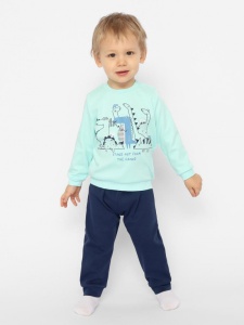 Комплект для мальчика CSNB 90165-43-354 Голубой