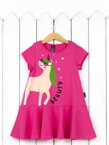 Платье для девочки Baby Boom С235/1-К Б108 Фуксия Платье для девочки Baby Boom С235/1-К Б108 Фуксия