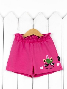 Шорты для девочки Baby Boom П106/2-К Фуксия Б108 Шорты для девочки Baby Boom П106/2-К Фуксия Б108
