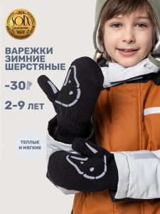 Варежки NIKASTYLE 14з17025 Черный