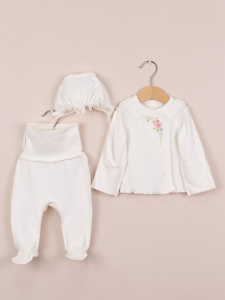 Комплект для девочки Baby Boom КН160/1-И Молоко я737