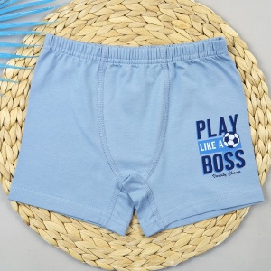 Трусы боксеры для мальчика DR 3360-7901 Голубой Play
