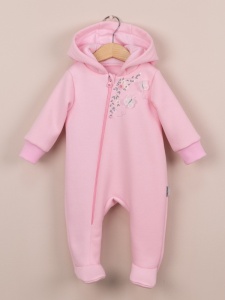 Комбинезон на стопе для девочки Baby Boom К407/1-Ф Светло-розовый я737