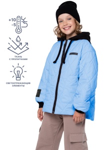 Куртка утепленная для девочки NIKASTYLE 4м6624 небо Куртка утепленная для девочки NIKASTYLE 4м6624 небо