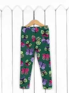 Легинсы для девочки Baby Boom П66/12-К Бабочки Б111