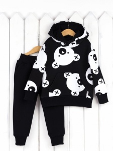 Комплект детский Baby Boom КД478/1-Ф Мишки на чёрном Комплект детский Baby Boom КД478/1-Ф Мишки на чёрном