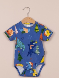 Боди Baby Boom Б98/12-И Дино на синем