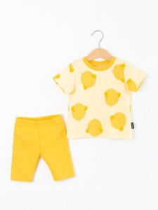 Комплект для девочки Baby Boom КД603/10029 Цыплята + Мимоза