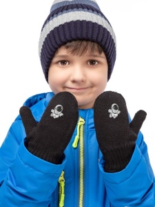 Варежки NIKASTYLE 14м12125 Черный