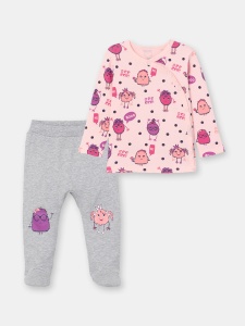 Комплект для девочки CSNG 90117-27-302 Розовый