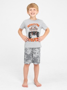 Пижама для мальчика CWKB 50134-23 Серый