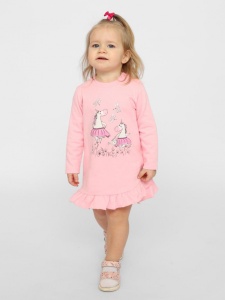 Платье для девочки CSNG 63419-27-347 Розовый