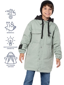 Куртка утепленная для мальчика NIKASTYLE 4м5124 тростник Куртка утепленная для мальчика NIKASTYLE 4м5124 тростник